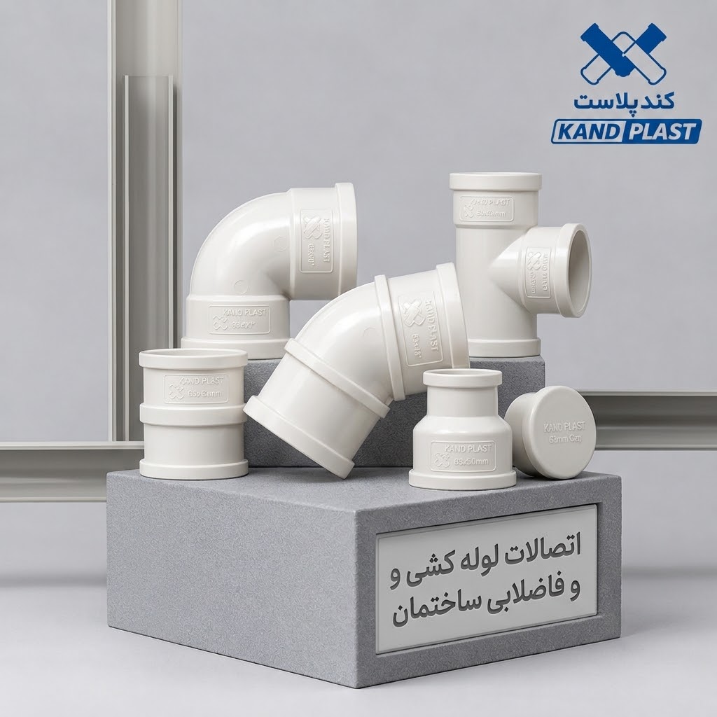 اتصالات لوله کشی و فاضلابی ساختمان✅